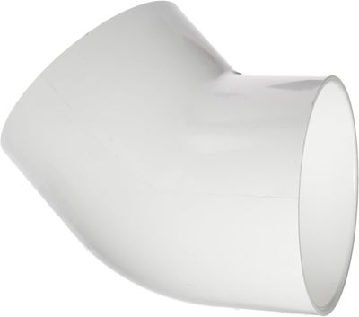 Spears Series 417 PVC Pipe Fitting, 45 Degree Elbow