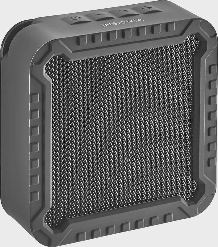Insignia™ - Rugged Portable Bluetooth Speaker - Black