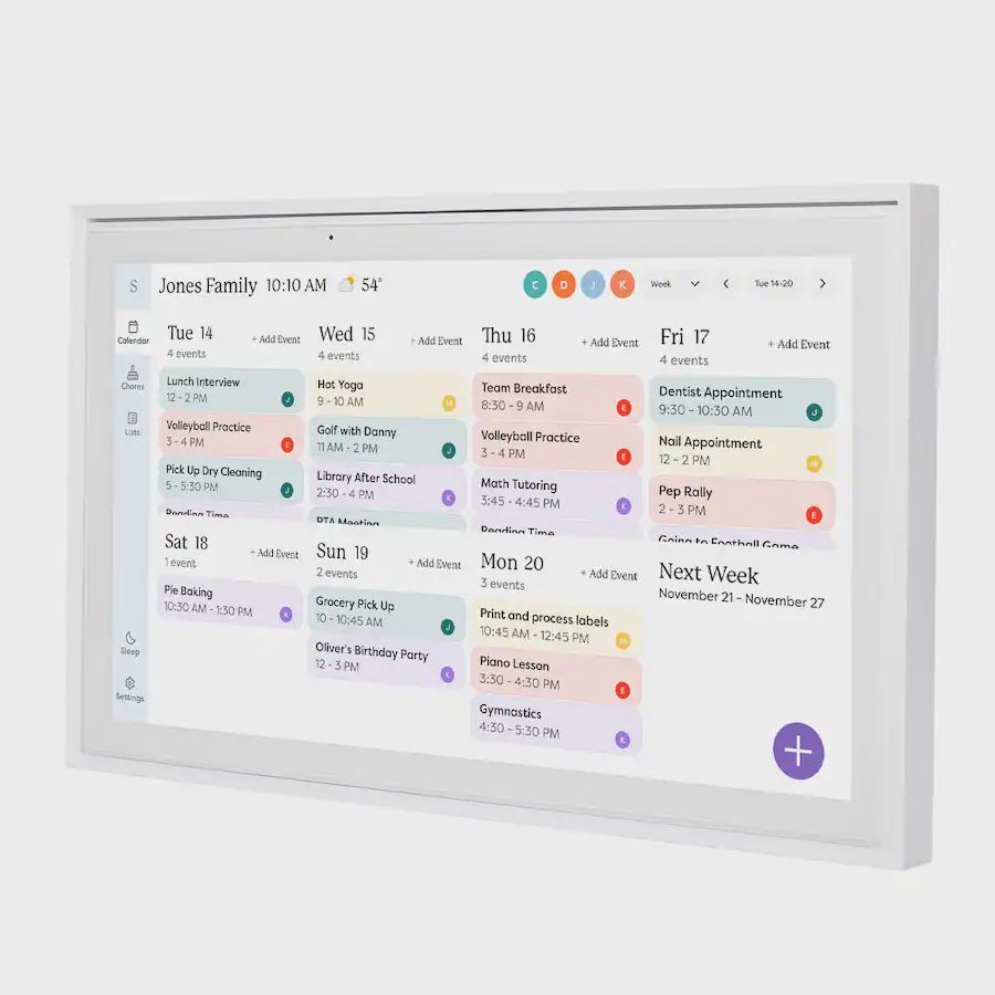 Skylight - Calendar: 15 Inch Touchscreen Smart Calendar and Chore Chart