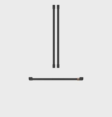 Handle Kit for Café Refrigerators - Flat Black