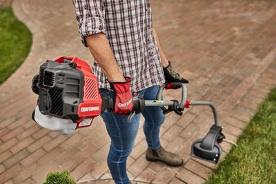 Garden trimmer and outdoor maintenance tools at Budget Buys Dunedin, Florida.