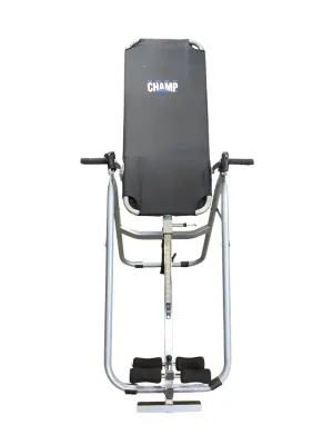 Body Champ IT8070 Inversion Therapy Table with padded backrest and adjustable ankle supports