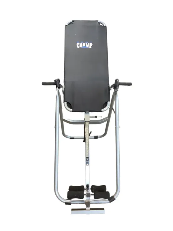 Body Champ IT8070 Inversion Therapy Table with padded backrest and adjustable ankle supports