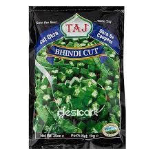 Taj Okra Cut (Bhindi) Vegetable1kg