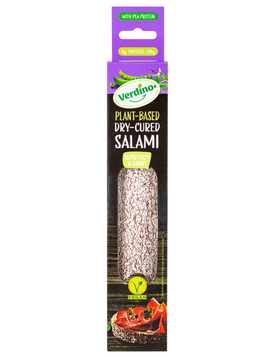Verdino Plant-Based Salami(SALAMI CURADO BARRA) 240g