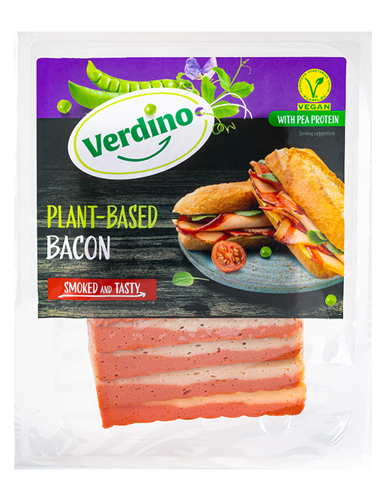 Verdino Plant-based Bacon Slices 80g