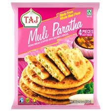 TAJ MOOLI PARATHAS 4PC 400G