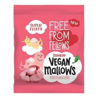 Free From Fellows-Vegan Strawberry Mellows 105g