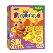 Artiach Mini Dinosaurs Gluten Free X 4 Packs160g