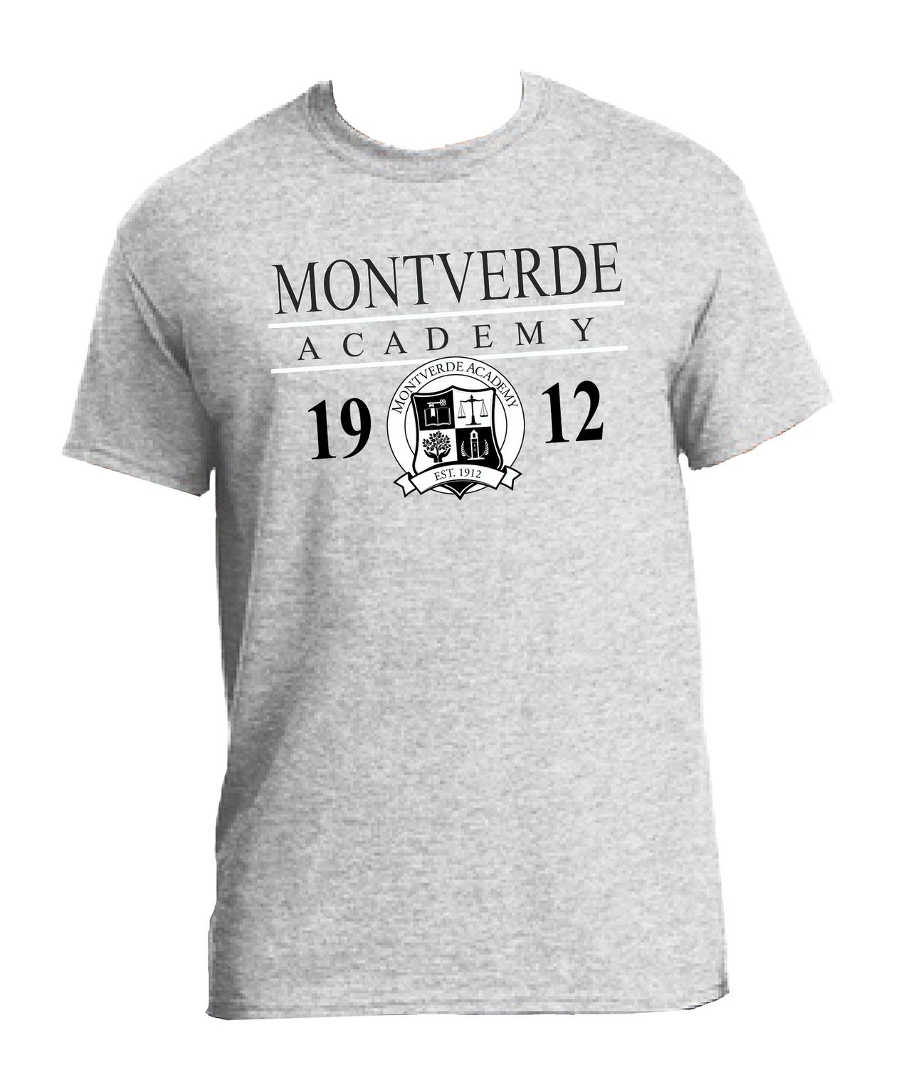 Crest Tee - Gray