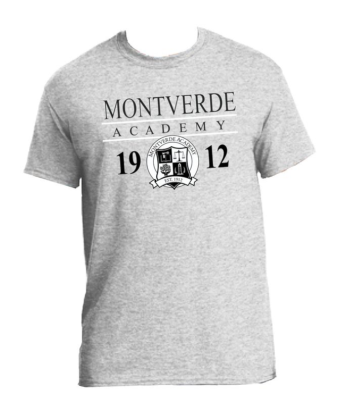Crest Tee - Gray