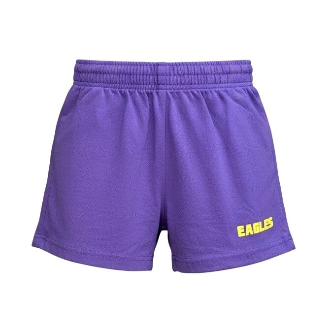 Toddler Cotton Shorts  - Grape