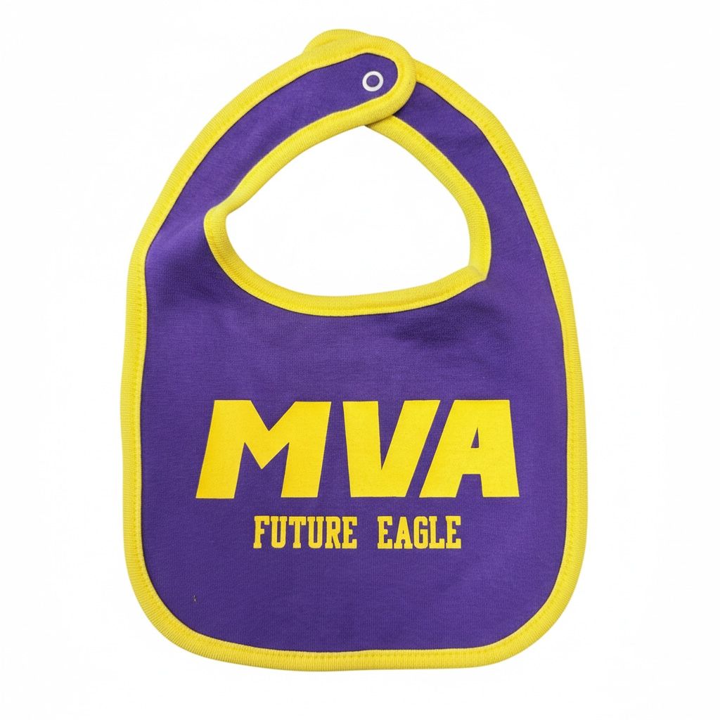Infant Bib, Color: Grape
