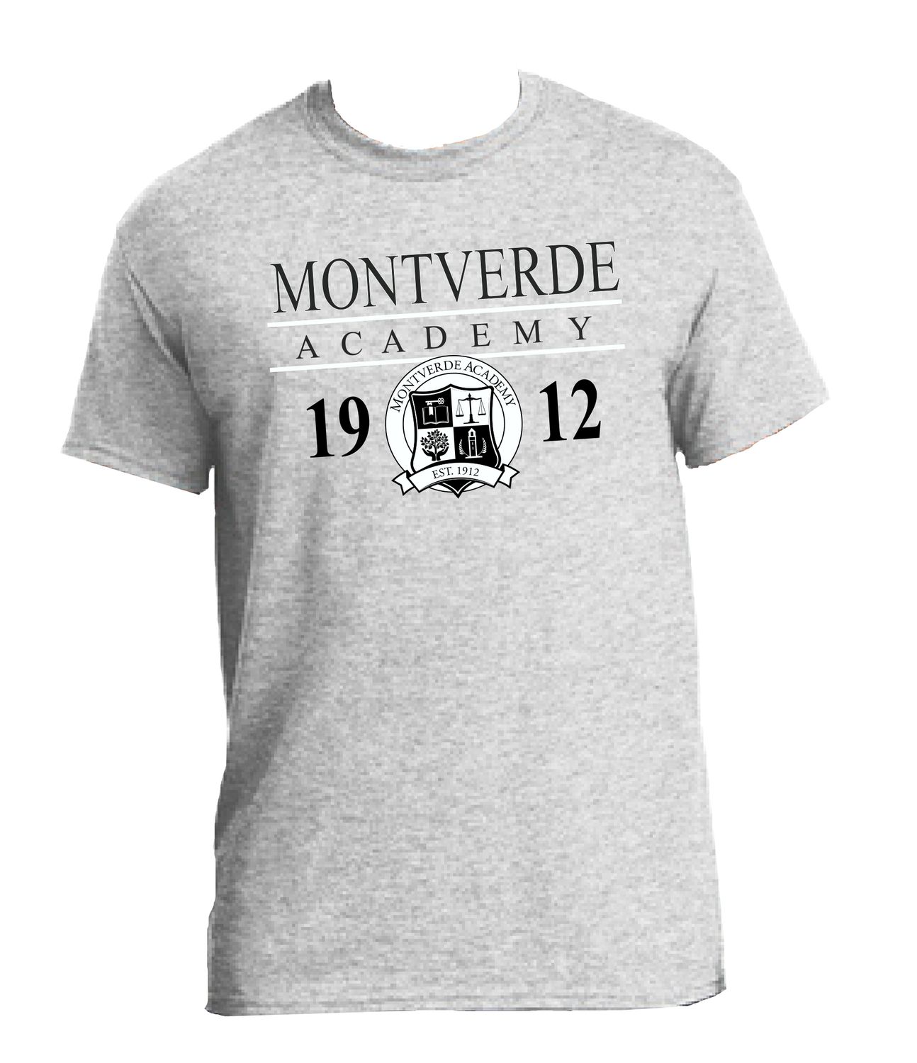 Crest Tee - Gray