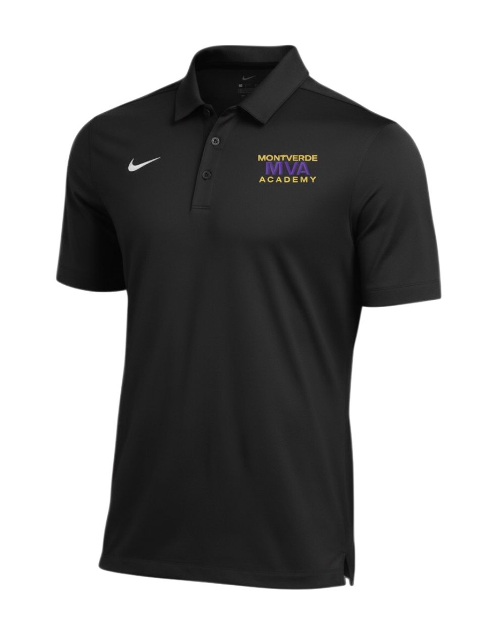 Nike MVA Polo, Color: Black, Size: Small