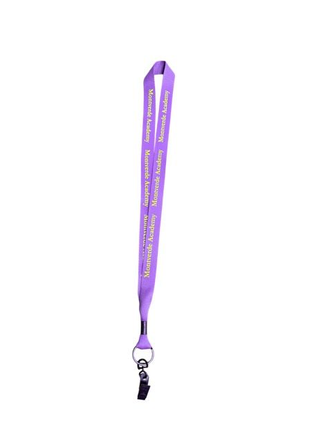 Montverde Academy Purple Lanyard