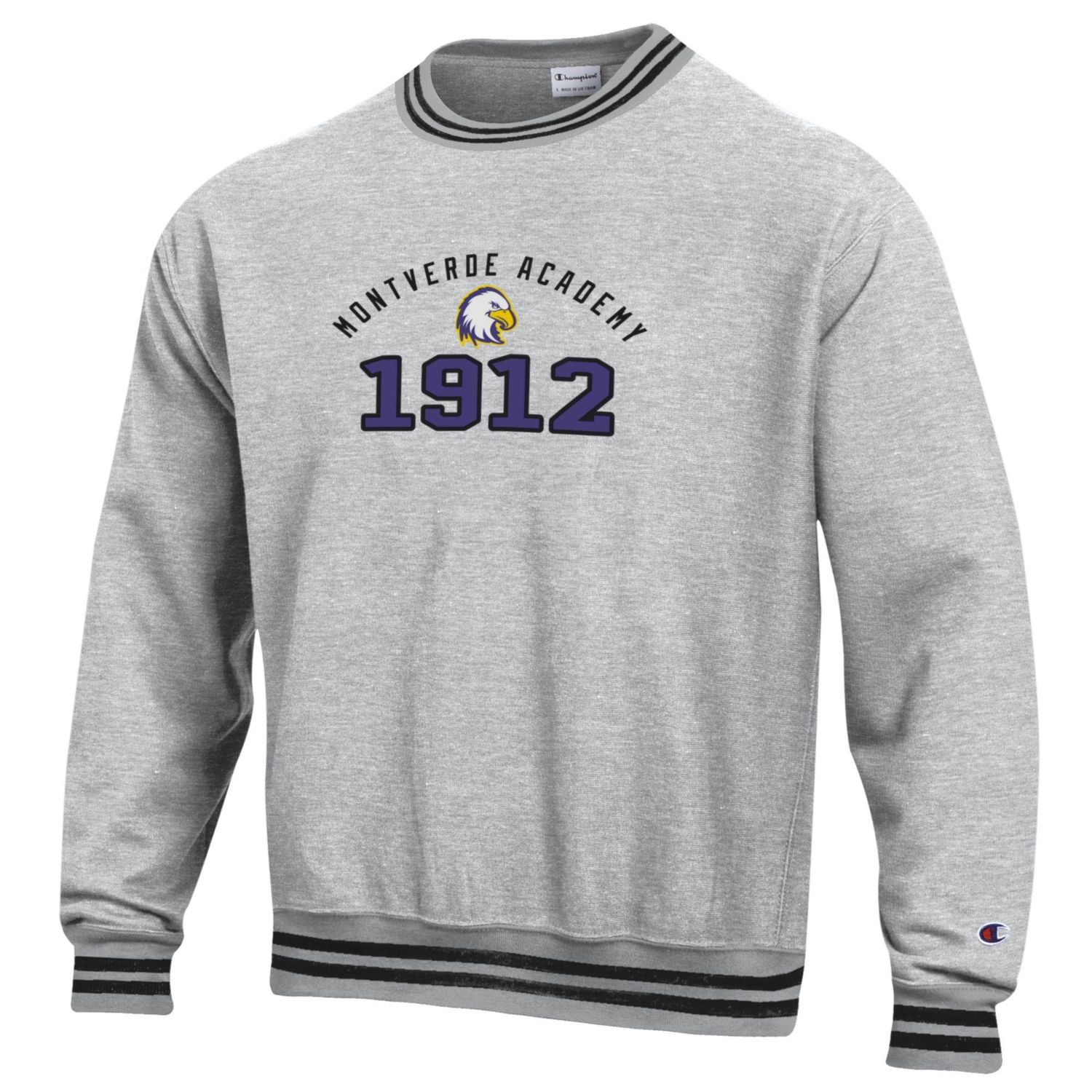 Embroidered Crew, Size: XSmall