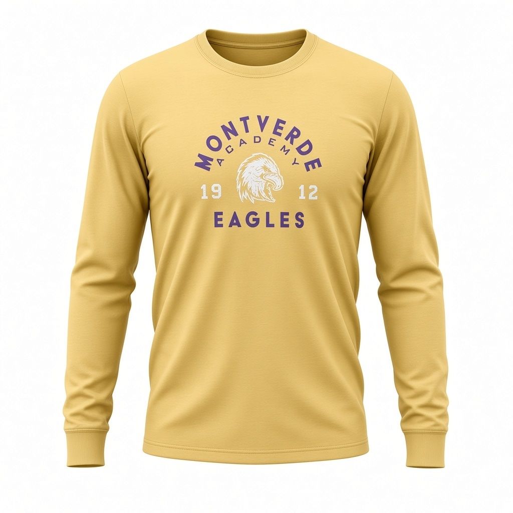 Long Sleeve Tee Artisan Gold, Size: Small