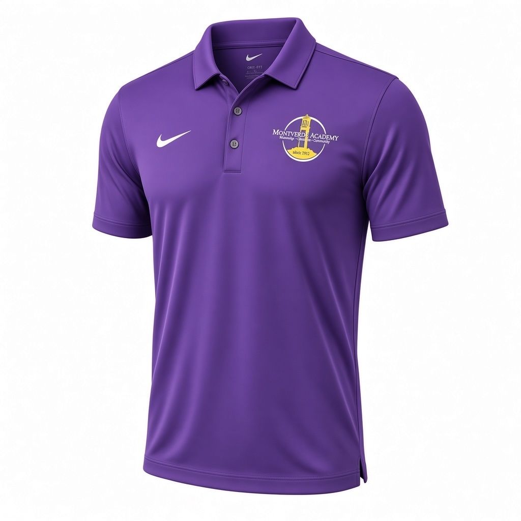 Men's Nike Tower Polo, Color: Purple, Size: S