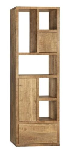 MAXFURN DENTON WANDKAST SMAL 2 DR /1LA/OPEN LAM