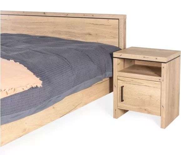 MAXFURN ATHENE NIGHTSTAND 1DR / 1 OPEN VAK