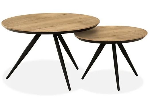 MAXFURN HAYLEY SALONTAFEL ROND  large