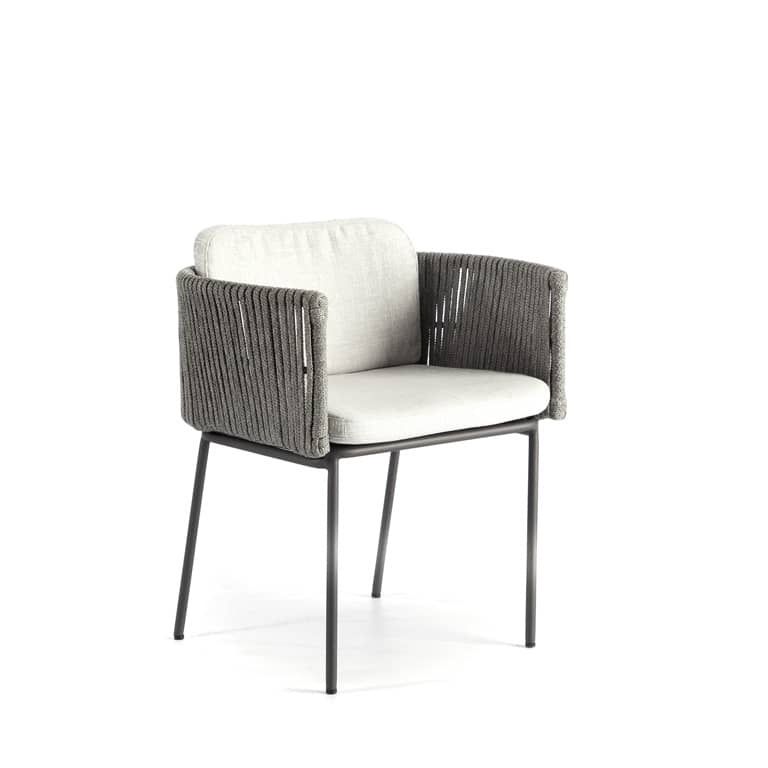 SKYLINE DESIGN BOSTON DINNING ARMCHAIR PANAMA FOSSIL C-3659