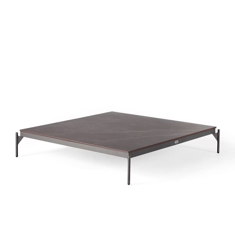 SKYLINE DESIGN BOSTON COFFEE TABLE SQ 120X120 CM GRANIT GREY