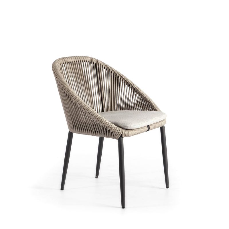 SKYLINE DESIGN RODONA DINING CHAIR PANAMA ACQUA C-8006