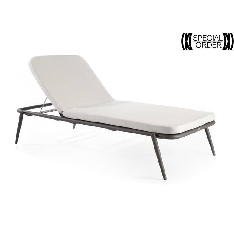 SKYLINE DESIGN RODONA SINGLE LOUNGER PANAMA ACQUA C-8006