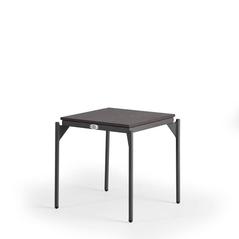SKYLINE DESIGN BOSTON SIDE TABLE 45X45 CM GRANIT GREY