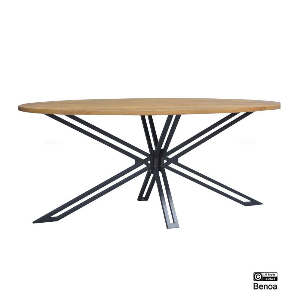 BENOA YANA ELIPSE OVAAL DININGTABLE 180
