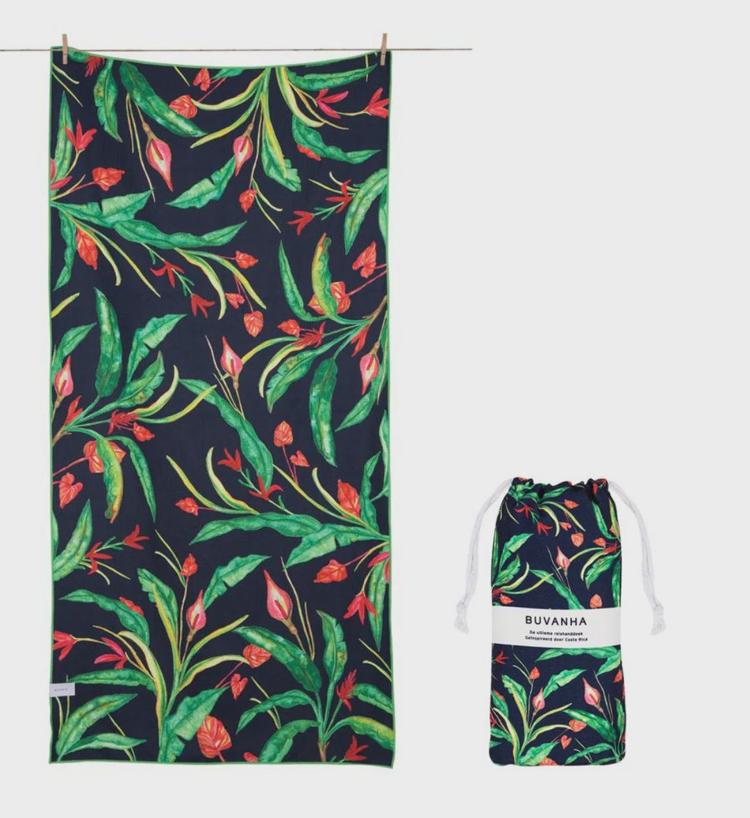 BUVANHA TRAVEL TOWEL COSTA RICA MEDIUM