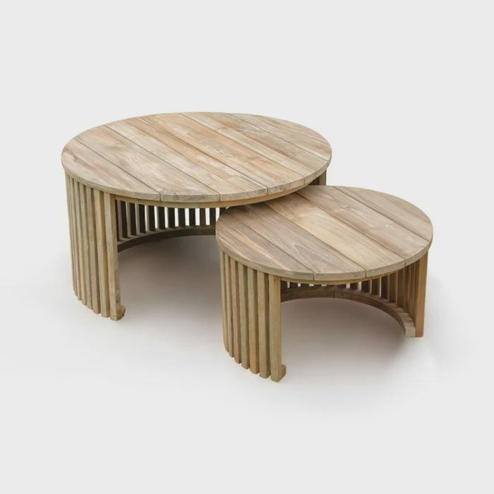 BENOA COFFEETABLE TEAK NEGARA set/2