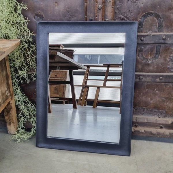 BENOA BLACK ANTIQUE MIRROR 60