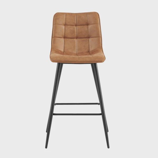 BENOA BAR CHAIR LUCILLE COGNAC/MOSS