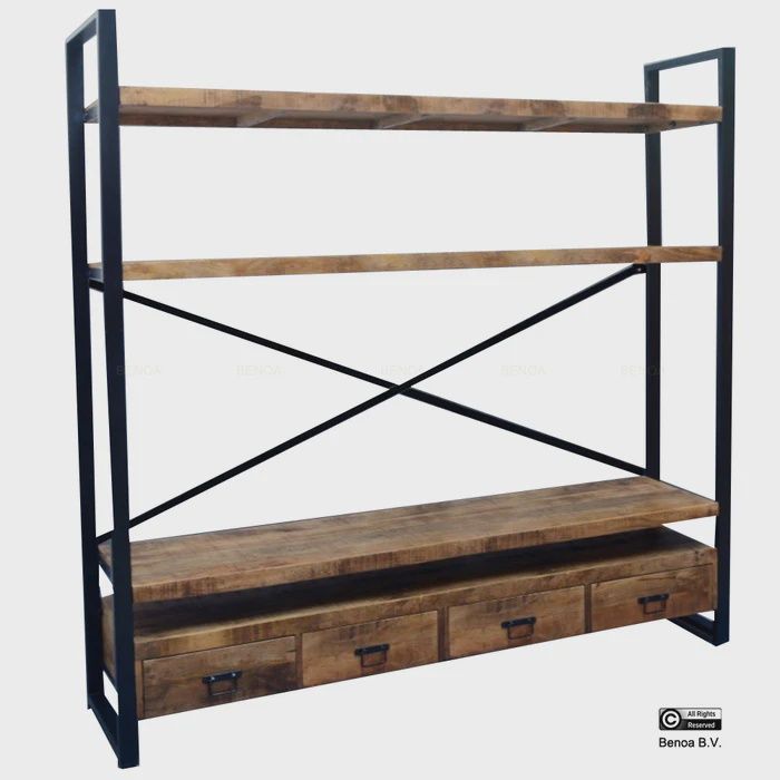 BENOA BOOK CABINET BRITT 180cm