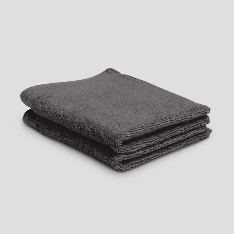 LINNEN AT WORK ZENSA GUEST TOWEL 30X50 BLUE ANTHRACITE