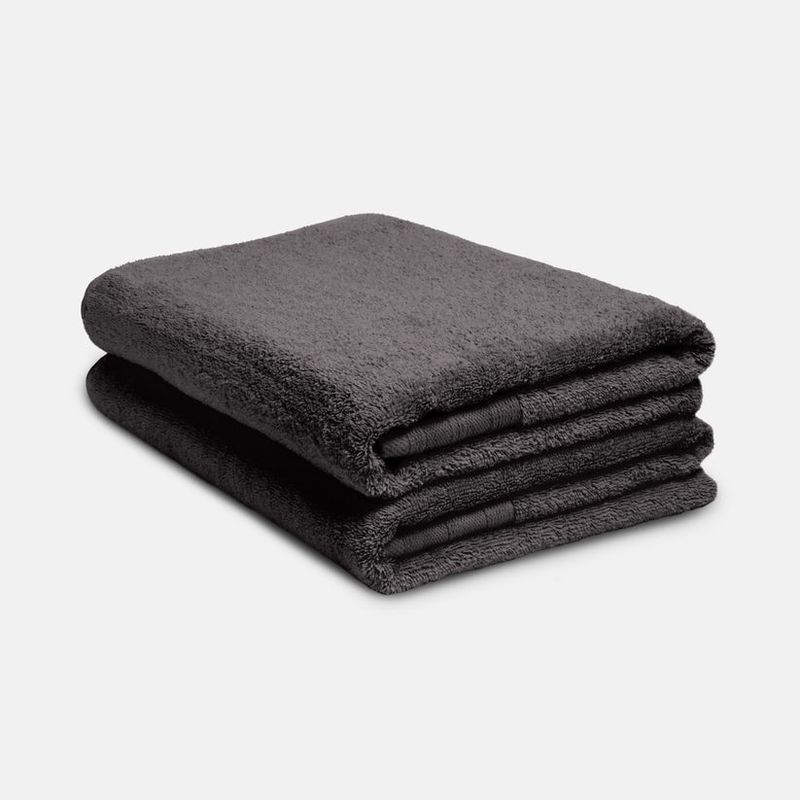 LINNEN AT WORK ZENSA BATH TOWEL 50X100 BLUE ANTHRACITE
