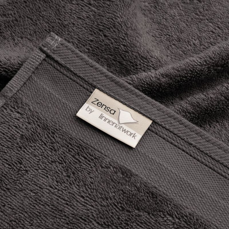 LINNEN AT WORK ZENSA SAUNA TOWEL 90X200 BLUE ANTHRACITE