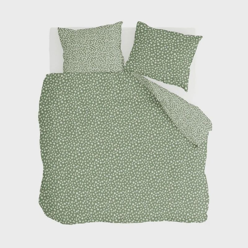 WALRA DUVET COVER PETITES FLEUR GREEN