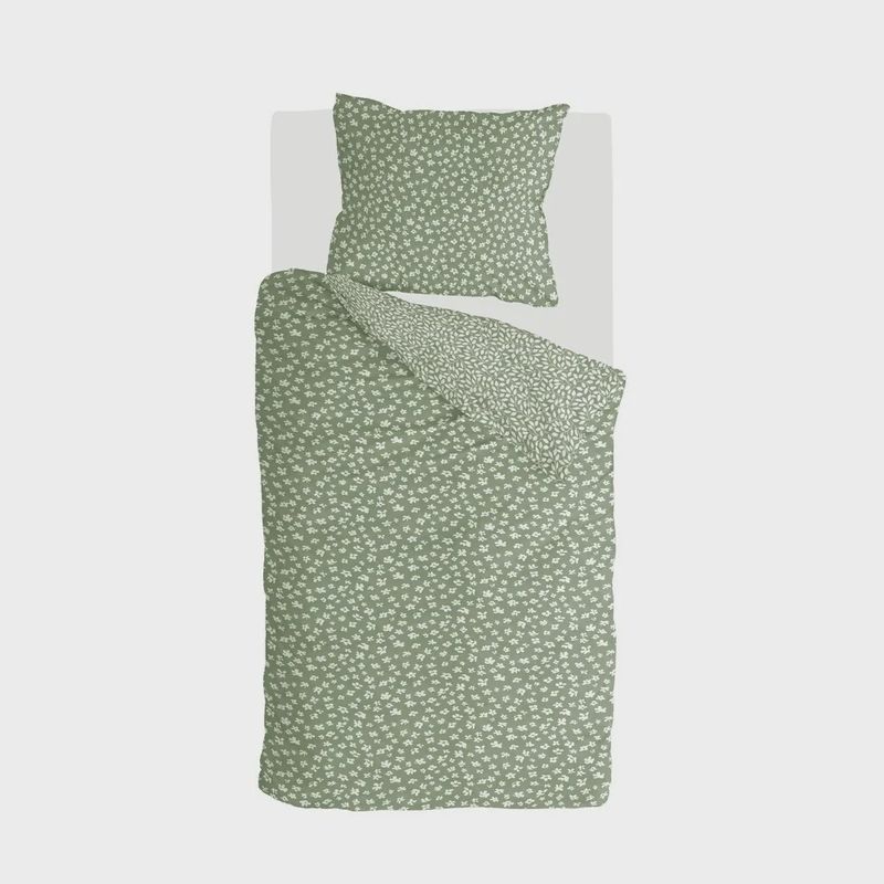 WALRA DUVET COVER PETITES FLEUR GREEN