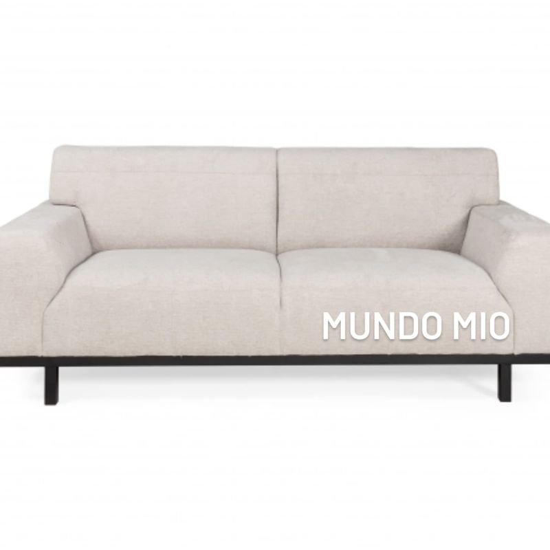 MAXFURN POWER 2 SEATER SOFA SOFTYL SAND
