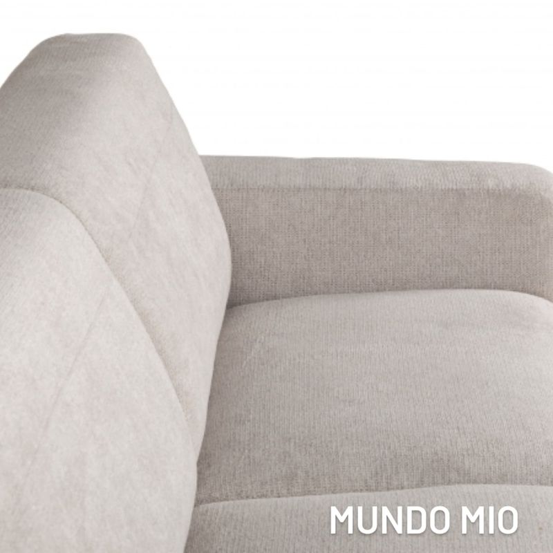 MAXFURN POWER 3 SEATER SOFA SOFTYL SAND