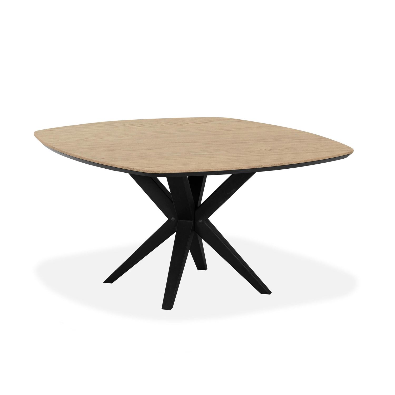 MAXFURN DININGTABLE WELLINGTON DEENS SQUARE 120cm OLD OAK