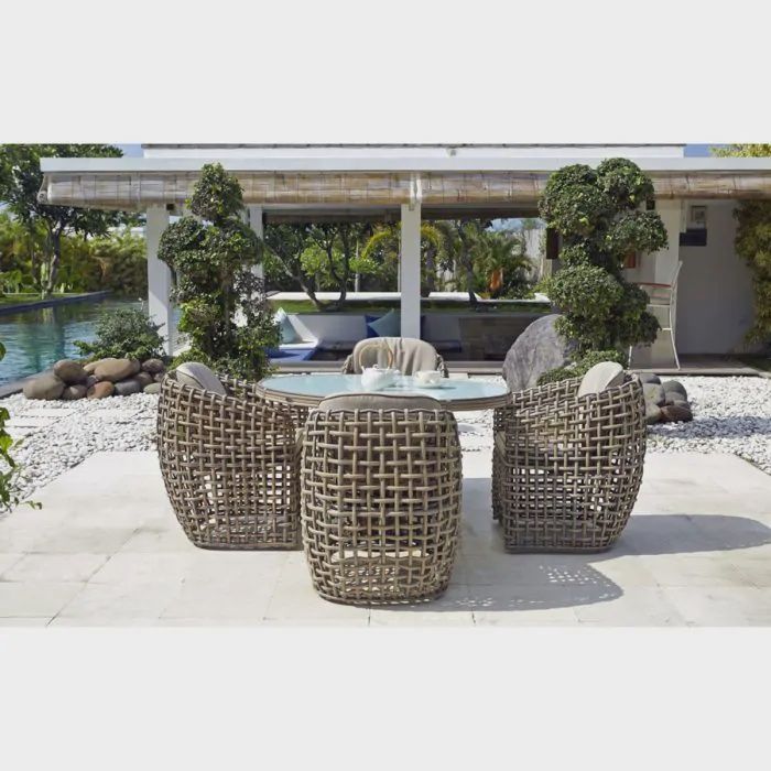 SKYLINE DESIGN DYNASTY DININGCHAIR KUBU MUSHROOM