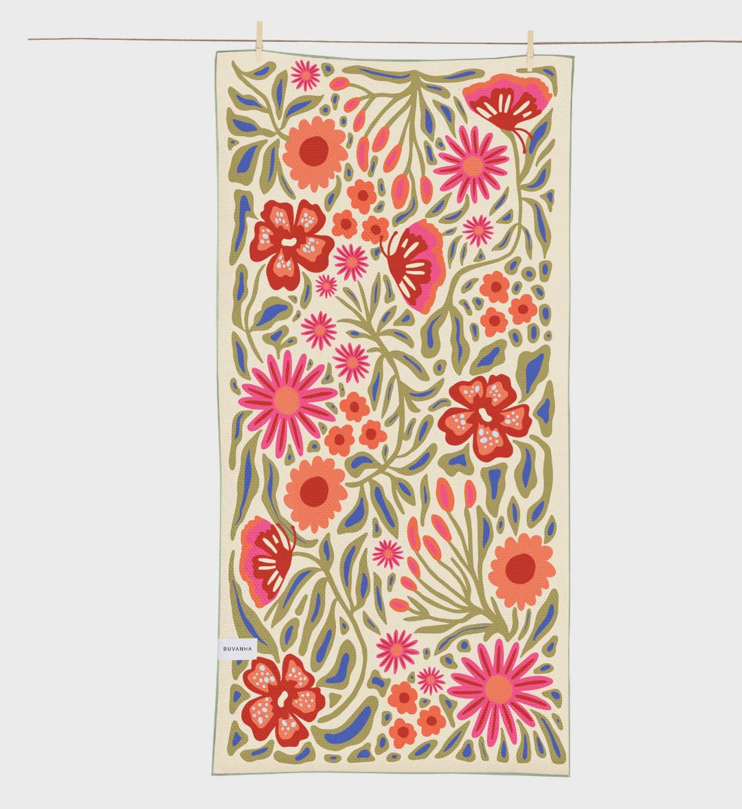 BUVANHA TRAVEL TOWEL TEXEL MEDIUM 160X80CM