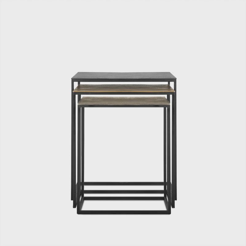 BENOA SIDETABLE SET VAN 3 AIDA