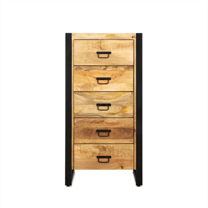 BENOA BRITT 5 DRAW CABINET 60cm