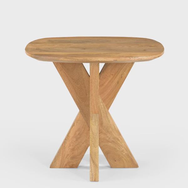 BENOA BIJZETTAFEL DEENS OVAAL RUNA MET HOUT ONDERSTEL 60